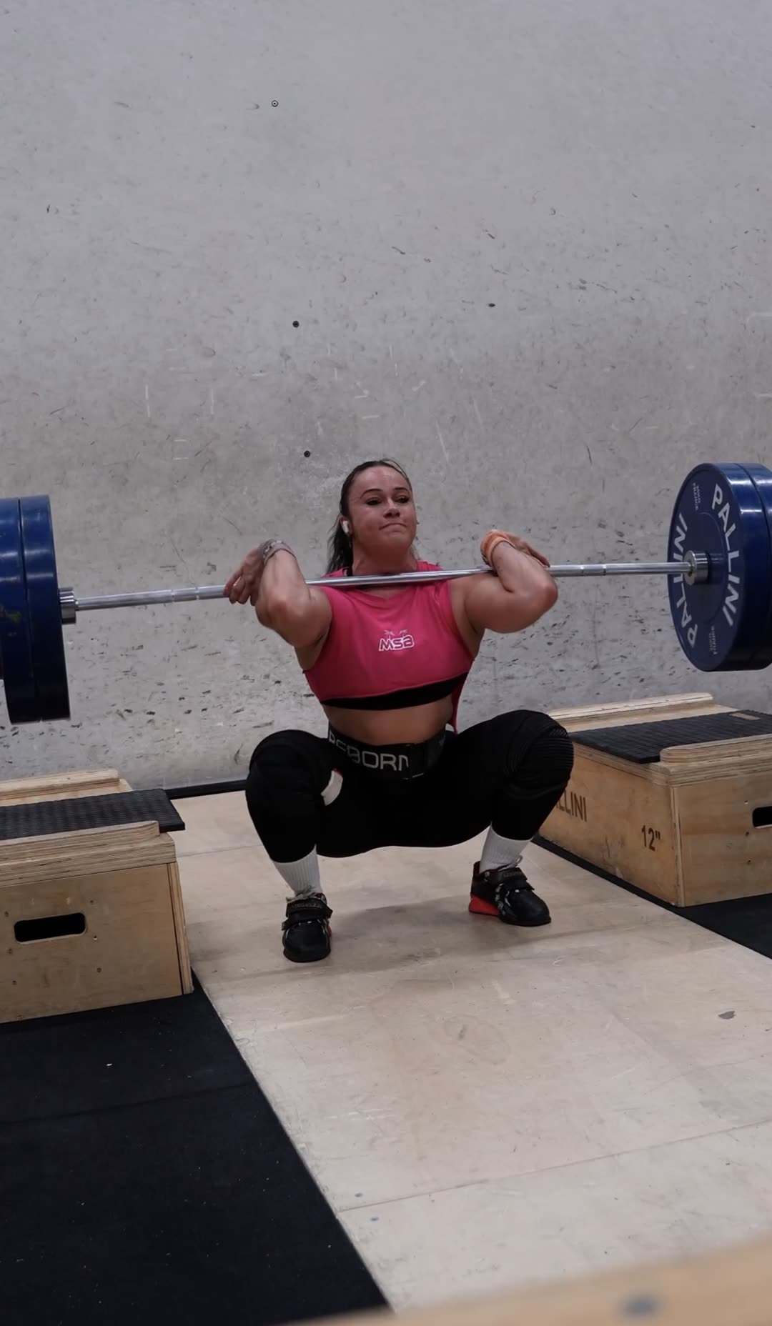 Flo — épaulé en squat profond